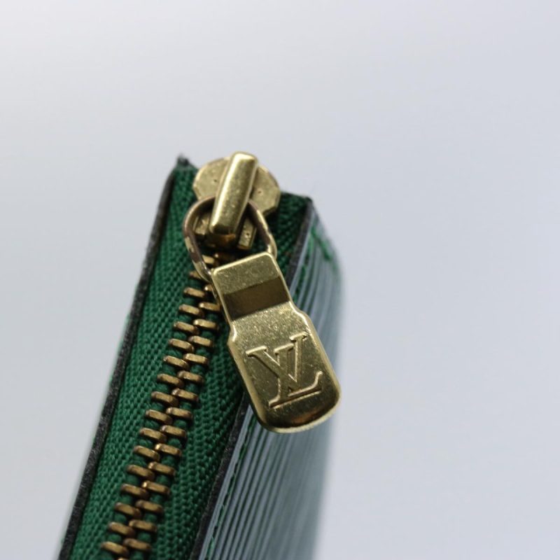 Louis Vuitton Epi Pochette Accessoires Pouch Green M52984  60040 - Image 9