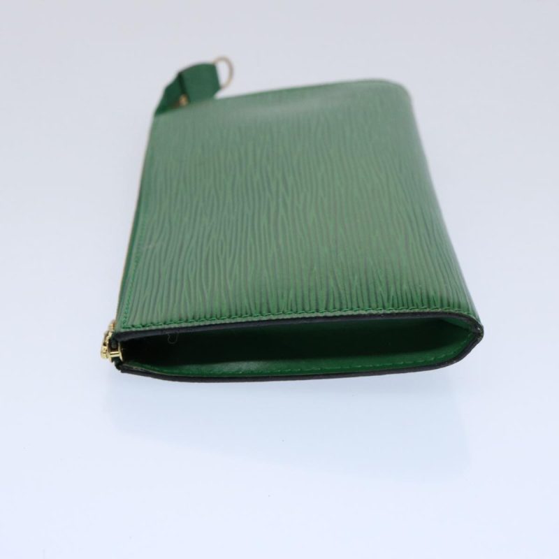 Louis Vuitton Epi Pochette Accessoires Pouch Green M52984  60040 - Image 3