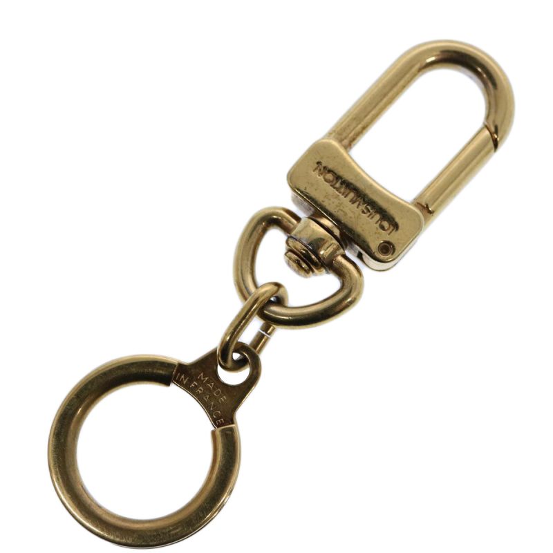 Louis Vuitton Anneau Cles Key Holder Metal Gold Tone  60050