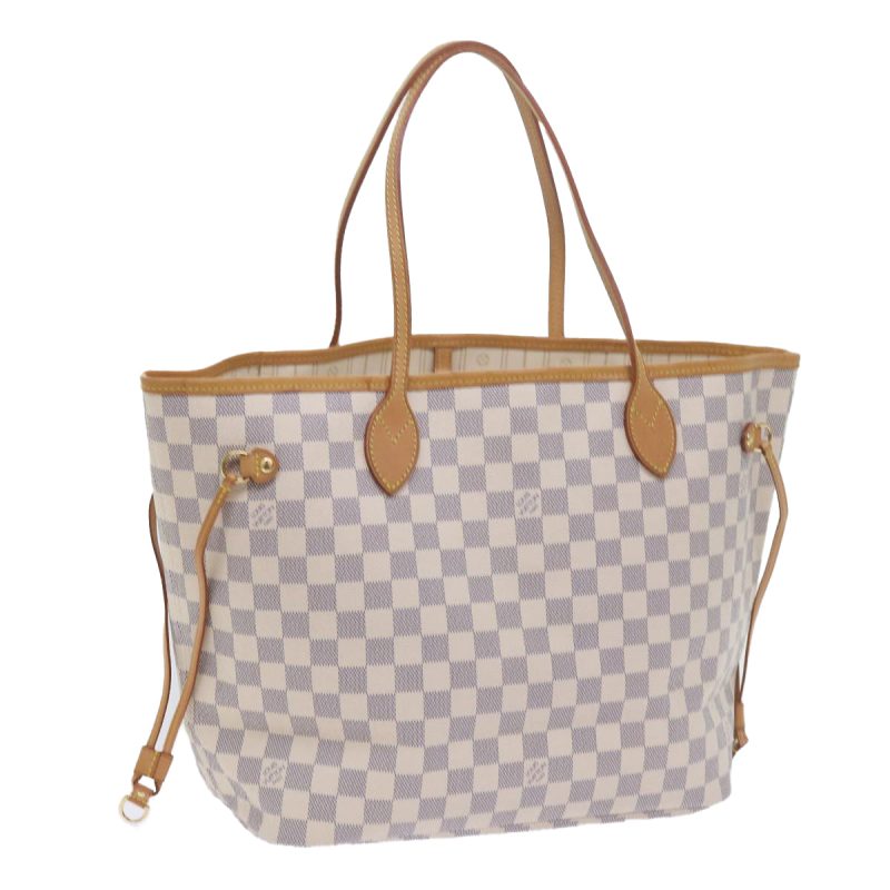 Louis Vuitton Damier Azur Neverfull MM Tote Bag N41605  60051A