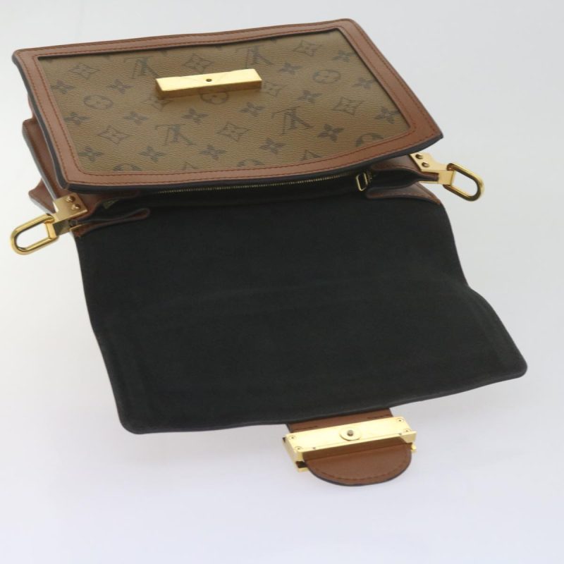 Louis Vuitton Monogram Reverse Dauphine MM Shoulder Bag M44391  60072A - Image 7