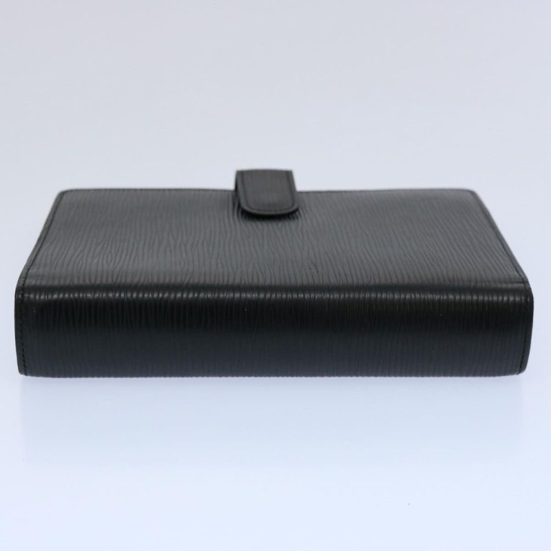 Louis Vuitton Epi Agenda MM Day Planner Cover Black R20042  60095 - Image 3