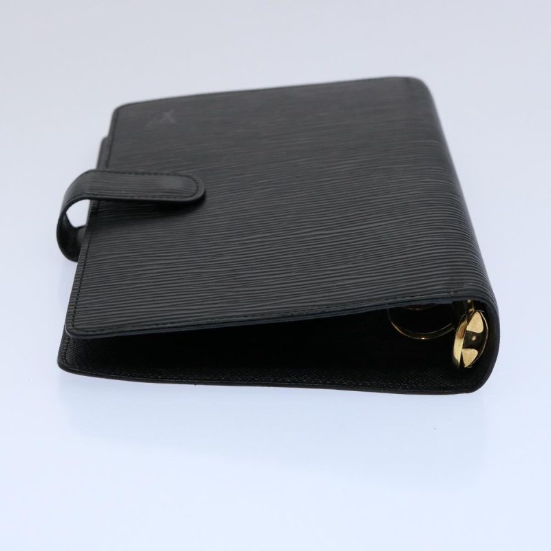 Louis Vuitton Epi Agenda MM Day Planner Cover Black R20042  60095 - Image 5