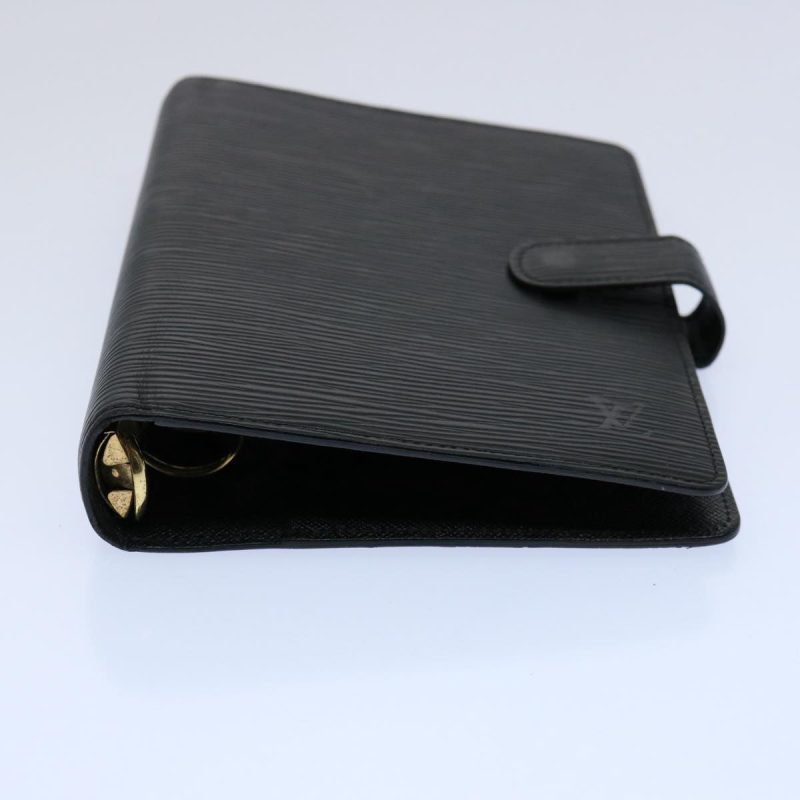 Louis Vuitton Epi Agenda MM Day Planner Cover Black R20042  60095 - Image 6