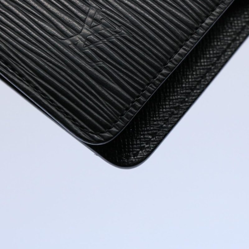 Louis Vuitton Epi Agenda MM Day Planner Cover Black R20042  60095 - Image 7