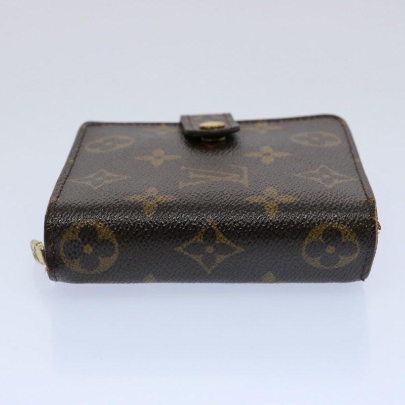 Louis Vuitton Monogram Compact Zip Wallet M61667  60097 - Image 3