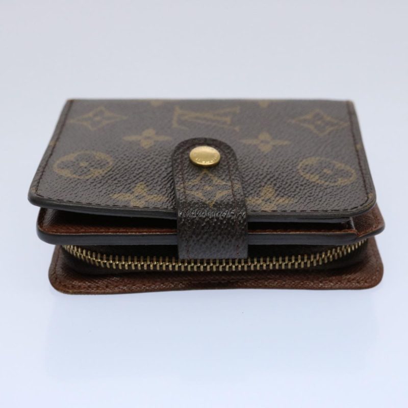 Louis Vuitton Monogram Compact Zip Wallet M61667  60097 - Image 4