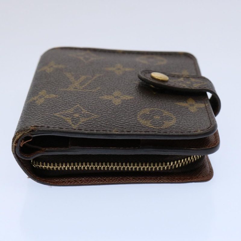 Louis Vuitton Monogram Compact Zip Wallet M61667  60097 - Image 6