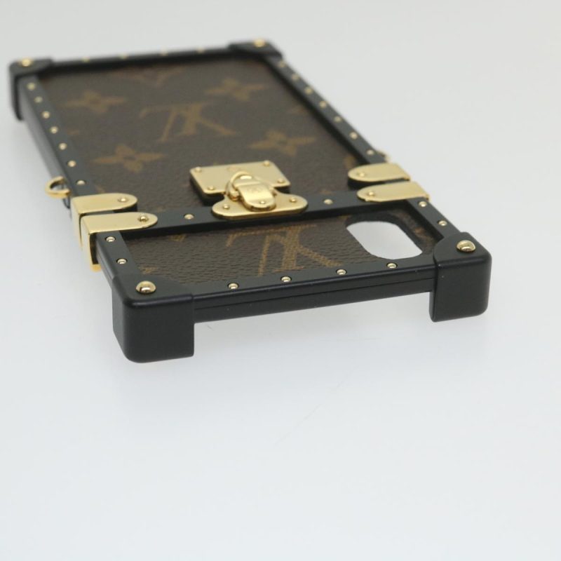 Louis Vuitton Monogram iPhone X/XS Eye Trunk Light iPhone Case M67892 Auth 60116 - Image 5