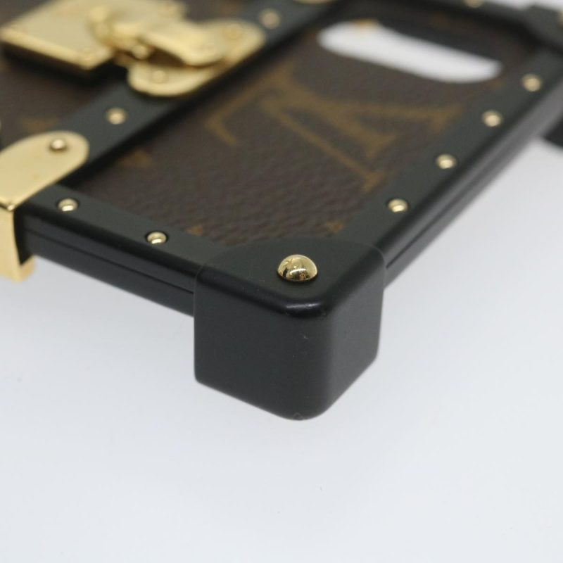 Louis Vuitton Monogram iPhone X/XS Eye Trunk Light iPhone Case M67892 Auth 60116 - Image 8