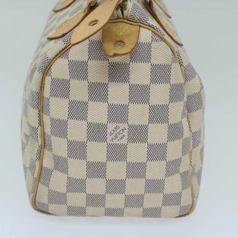 Louis Vuitton Damier Azur Speedy 25 Hand Bag N41534  60165 - Image 4