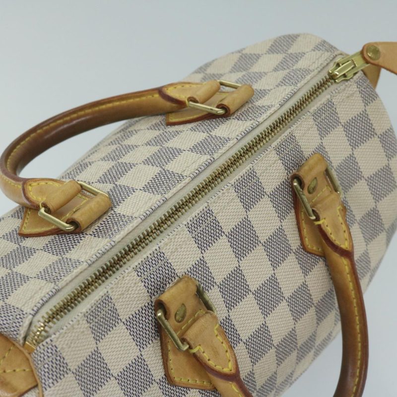 Louis Vuitton Damier Azur Speedy 25 Hand Bag N41534  60165 - Image 6