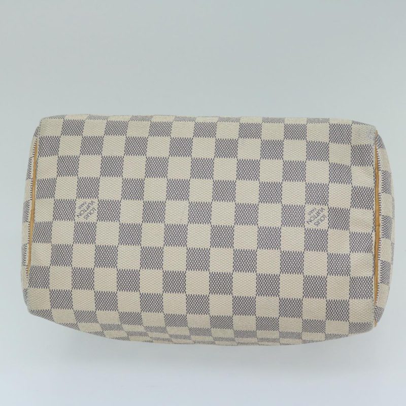 Louis Vuitton Damier Azur Speedy 25 Hand Bag N41534  60165 - Image 9