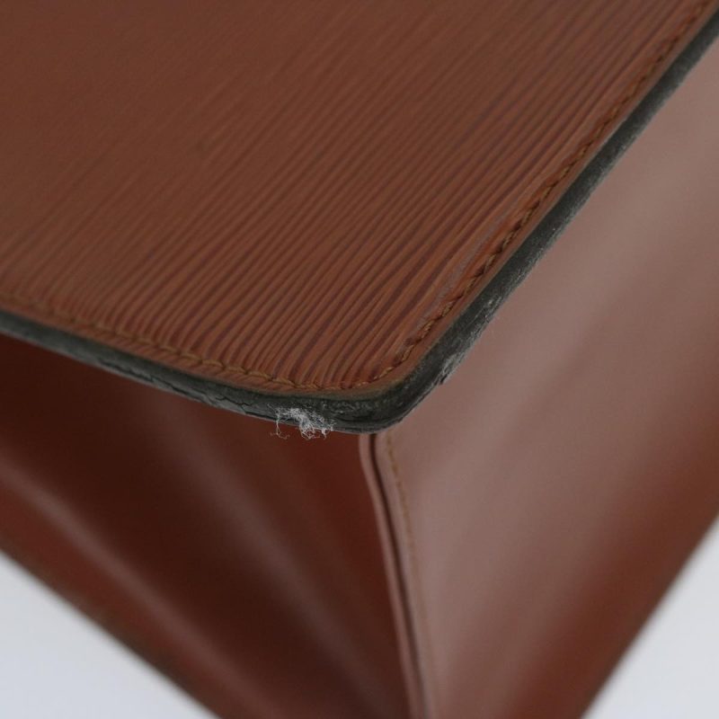 Louis Vuitton Epi Riviera Hand Bag Brown M48183  60171 - Image 8