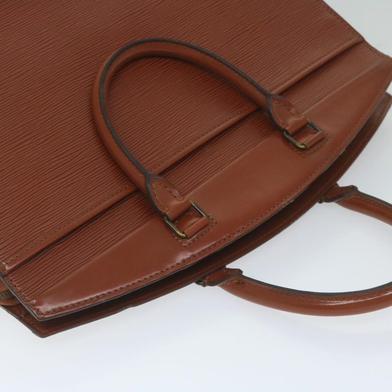 Louis Vuitton Epi Riviera Hand Bag Brown M48183  60171 - Image 6