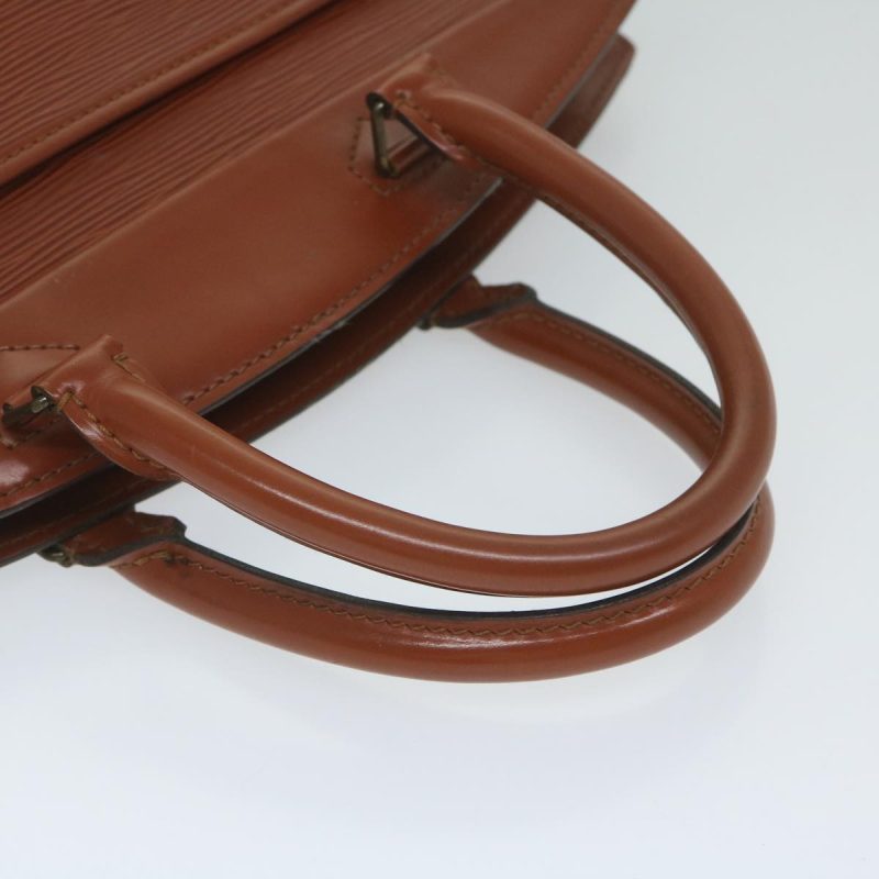 Louis Vuitton Epi Riviera Hand Bag Brown M48183  60171 - Image 7
