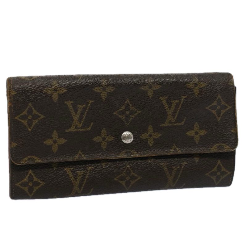 Louis Vuitton Monogram Portefeuille Sarah Long Wallet M60531  60181