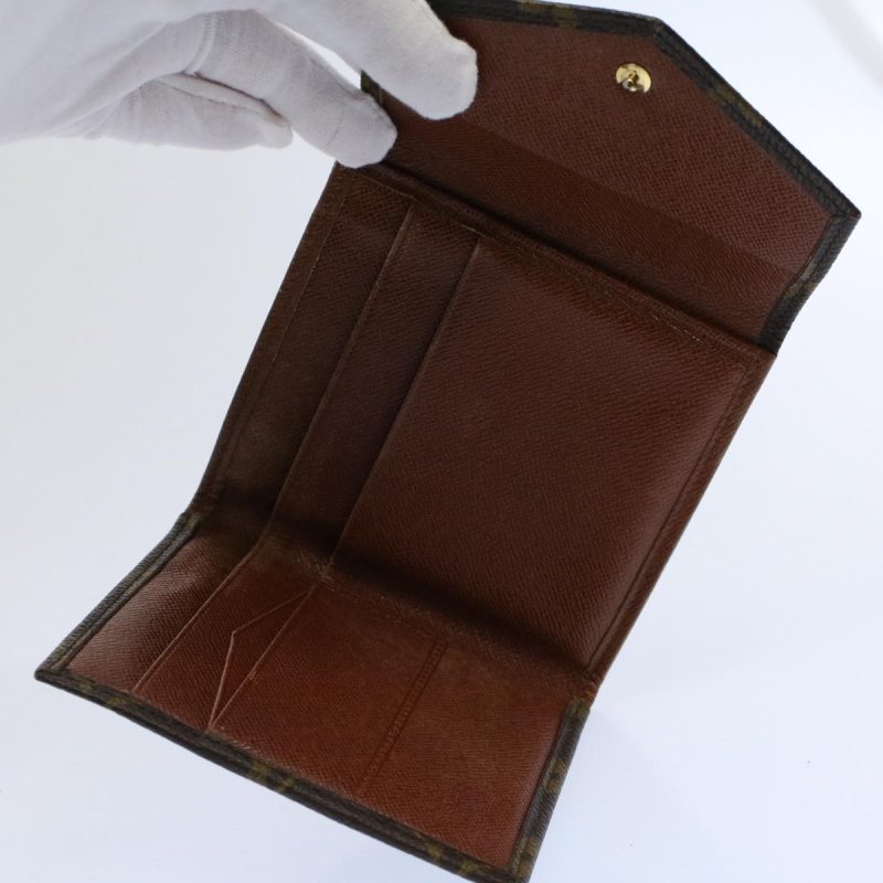 Louis Vuitton Monogram Porte Monnaie Billets Wallet M61660  60182 - Image 10