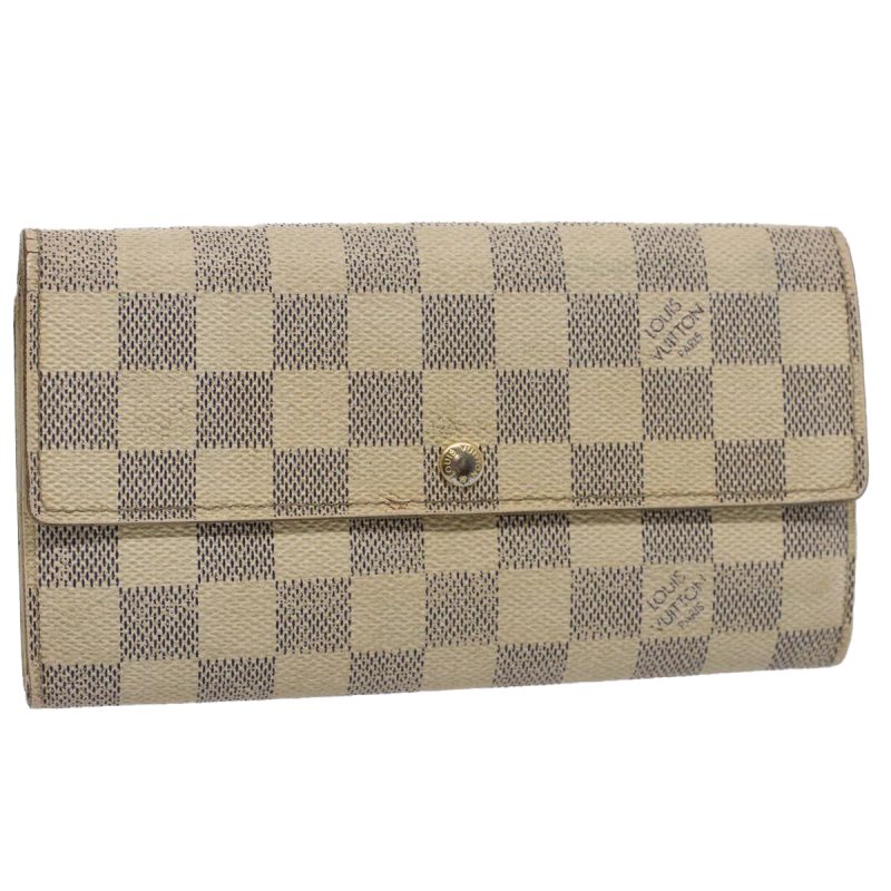 Louis Vuitton Damier Azur Portefeuille Sarah Long Wallet N63208  60183