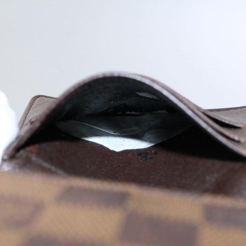 Louis Vuitton Damier Ebene Portefeuille Elise Wallet N61654  60184 - Image 10