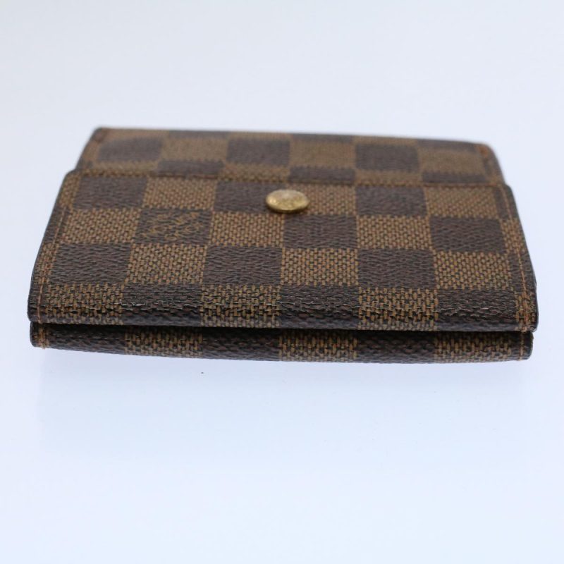 Louis Vuitton Damier Ebene Portefeuille Elise Wallet N61654  60184 - Image 5