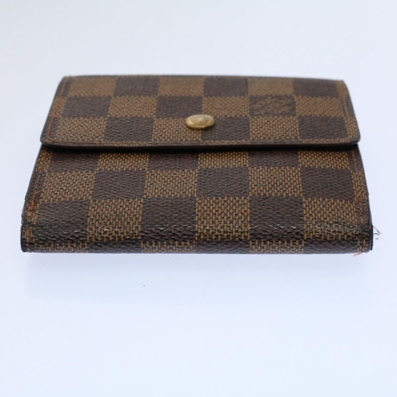 Louis Vuitton Damier Ebene Portefeuille Elise Wallet N61654  60184 - Image 6