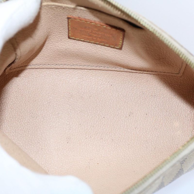 Louis Vuitton Damier Azur Pochette Cosmetic PM Pouch N60024  60204 - Image 10