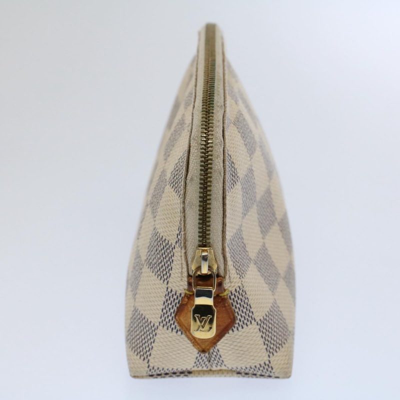 Louis Vuitton Damier Azur Pochette Cosmetic PM Pouch N60024  60204 - Image 3