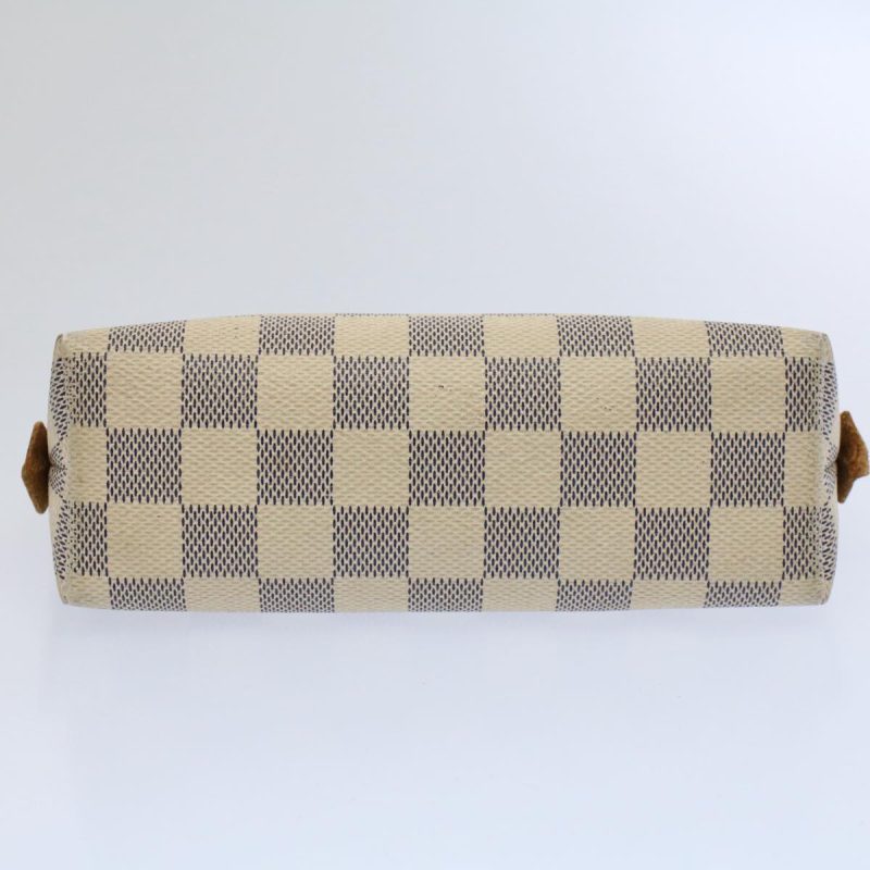 Louis Vuitton Damier Azur Pochette Cosmetic PM Pouch N60024  60204 - Image 6