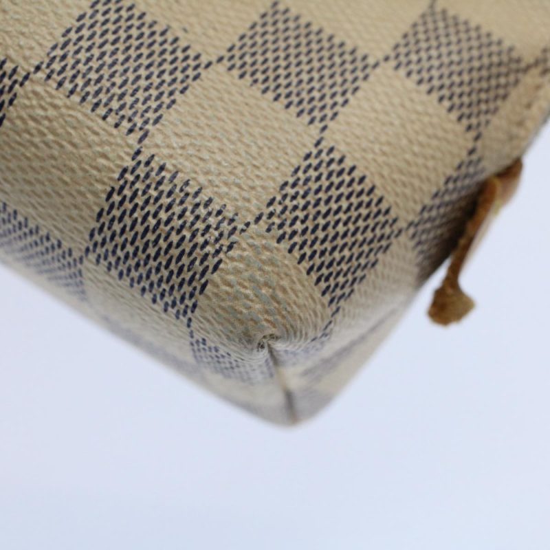 Louis Vuitton Damier Azur Pochette Cosmetic PM Pouch N60024  60204 - Image 7