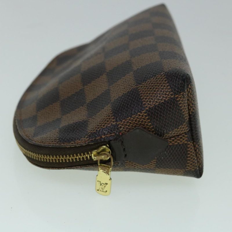 Louis Vuitton Damier Ebene Pochette Cosmetic PM Pouch N47516  60205 - Image 3