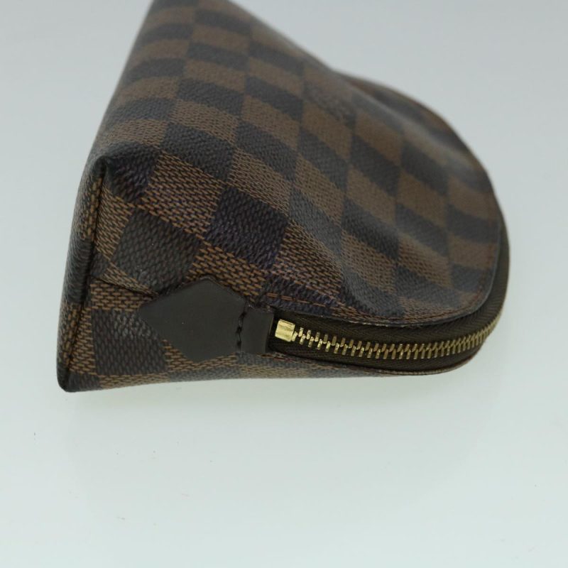 Louis Vuitton Damier Ebene Pochette Cosmetic PM Pouch N47516  60205 - Image 4