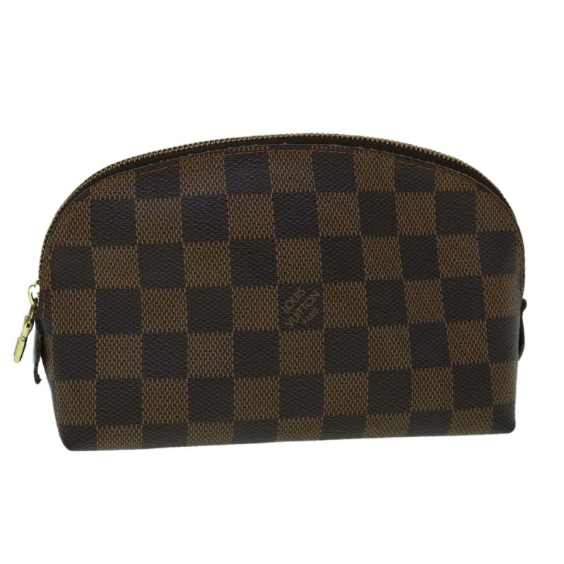 Louis Vuitton Damier Ebene Pochette Cosmetic PM Pouch N47516  60206