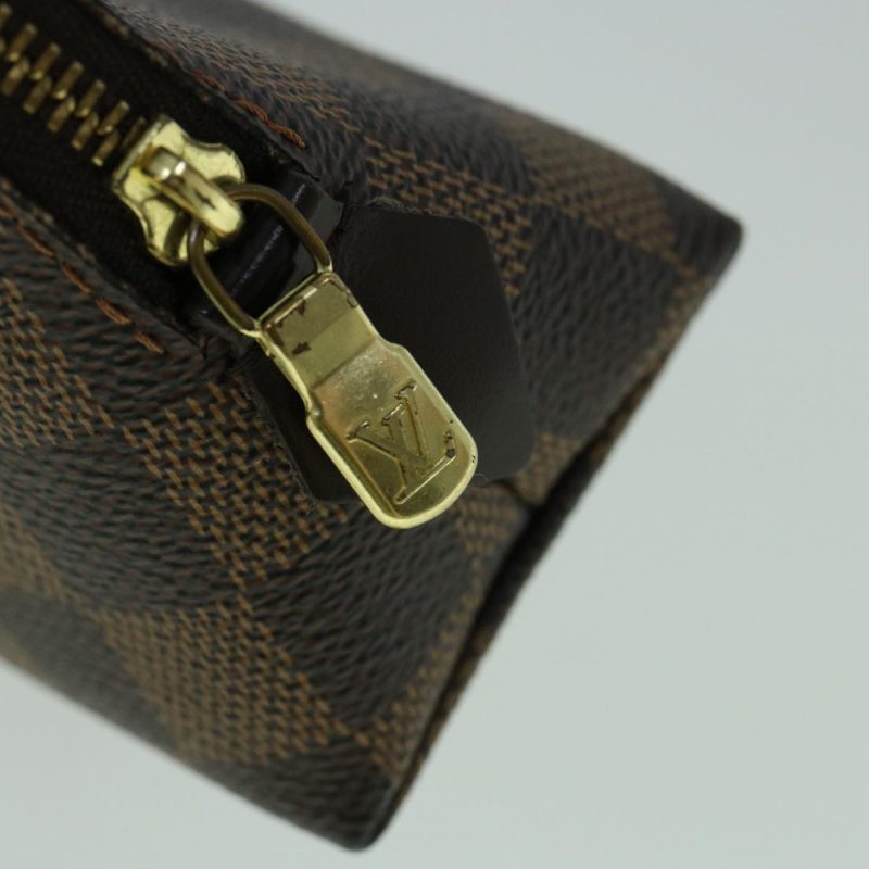 Louis Vuitton Damier Ebene Pochette Cosmetic PM Pouch N47516  60206 - Image 8