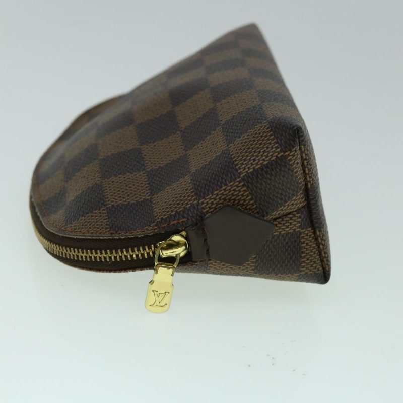 Louis Vuitton Damier Ebene Pochette Cosmetic PM Pouch N47516  60206 - Image 3