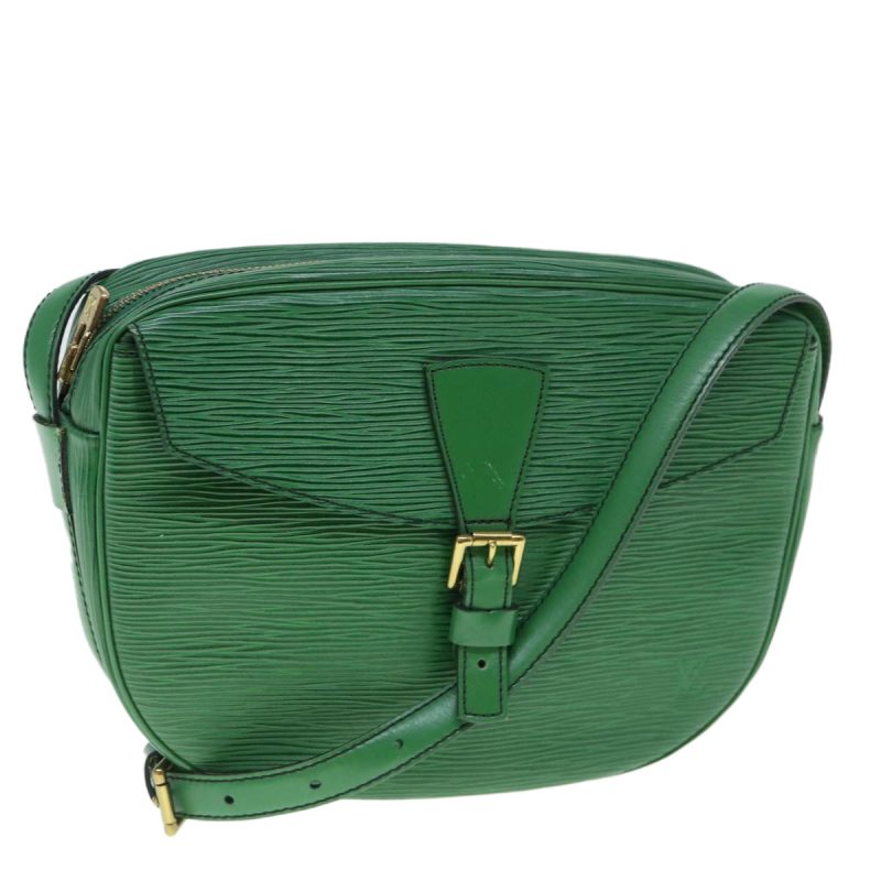 Louis Vuitton Epi Jeune Fille MM Shoulder Bag Green M52154  60221