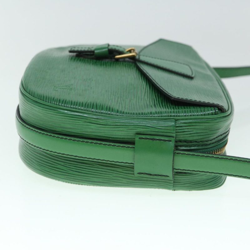Louis Vuitton Epi Jeune Fille MM Shoulder Bag Green M52154  60221 - Image 4