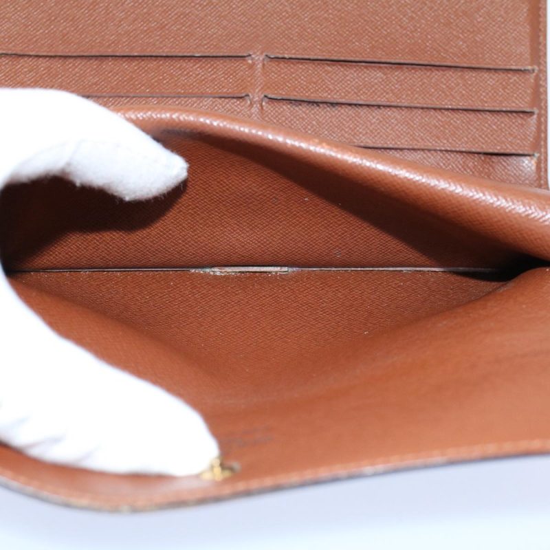 Louis Vuitton Monogram Portefeuille International Long Wallet M61217 Auth 60286 - Image 10