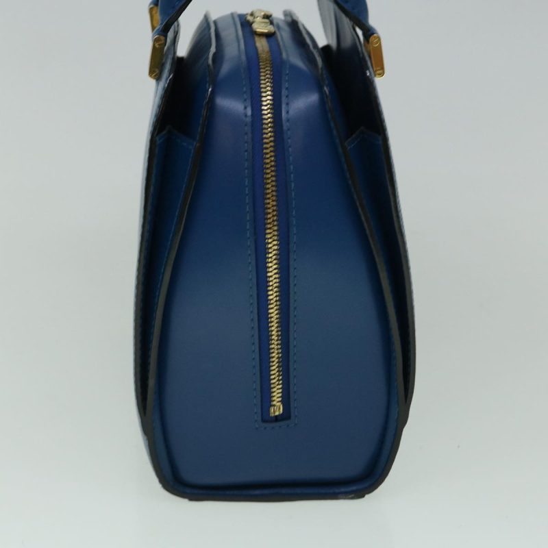 Louis Vuitton Epi Pont Neuf Hand Bag Blue M52055  60294 - Image 3