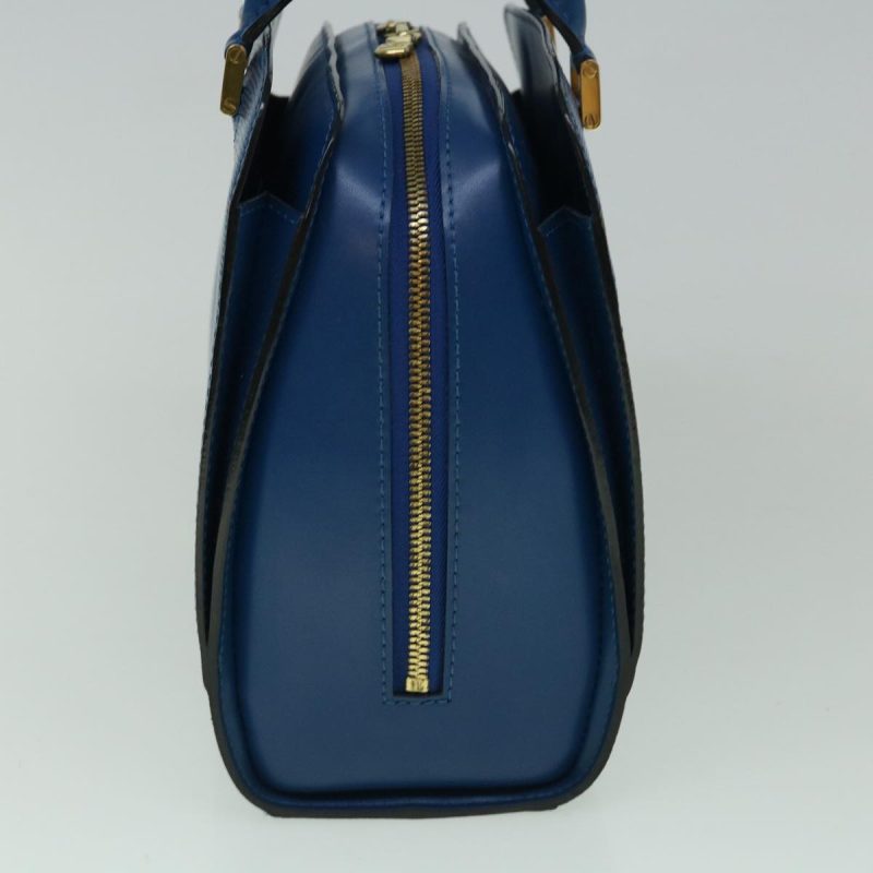 Louis Vuitton Epi Pont Neuf Hand Bag Blue M52055  60294 - Image 4