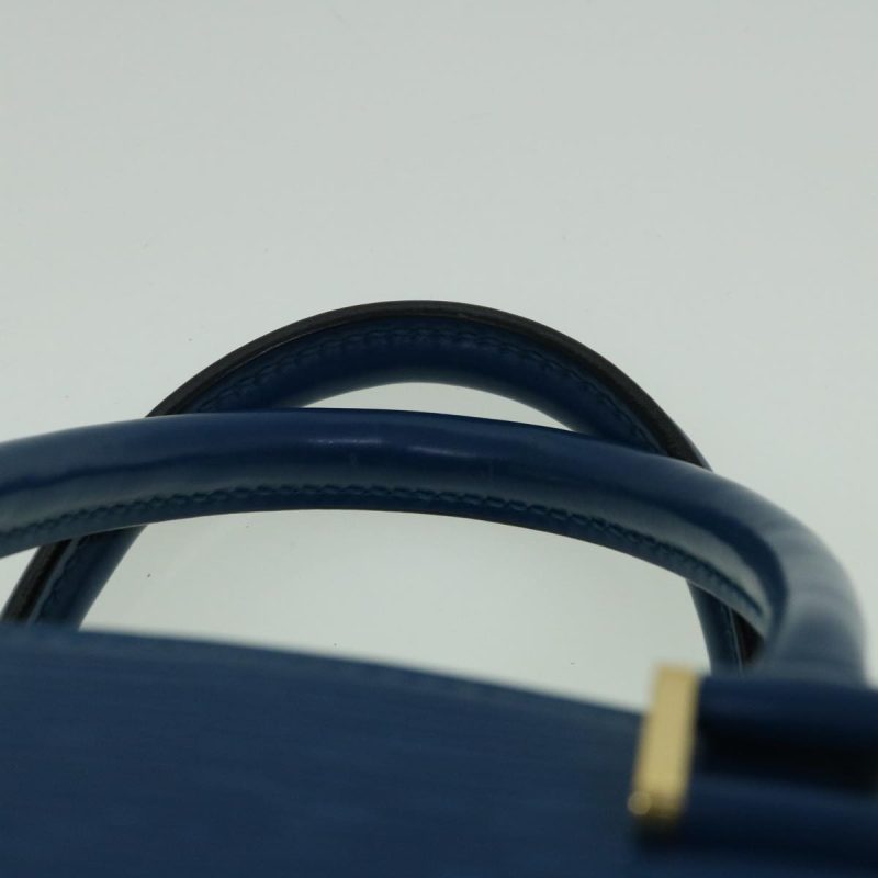 Louis Vuitton Epi Pont Neuf Hand Bag Blue M52055  60294 - Image 8