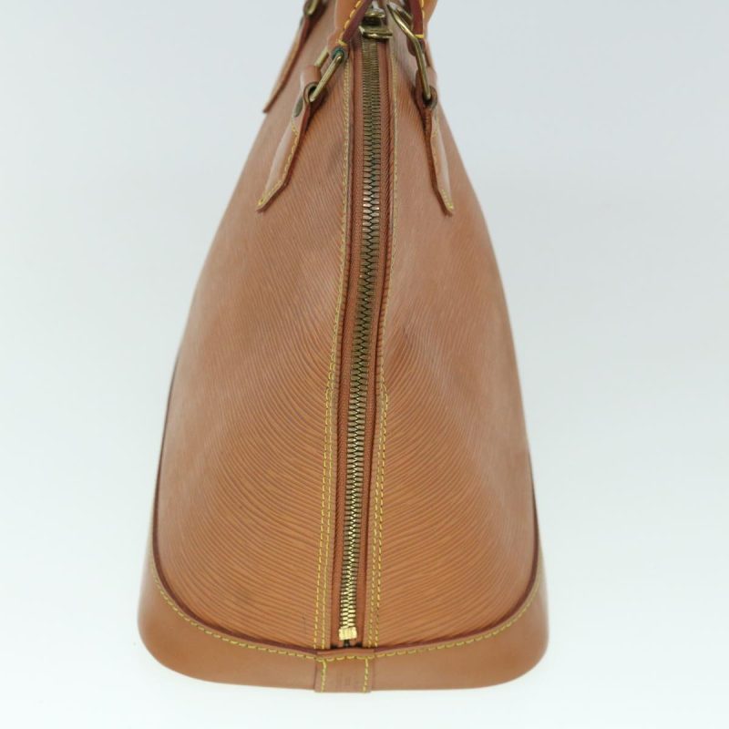 Louis Vuitton Epi Alma Hand Bag Brown M5214D  60296 - Image 4