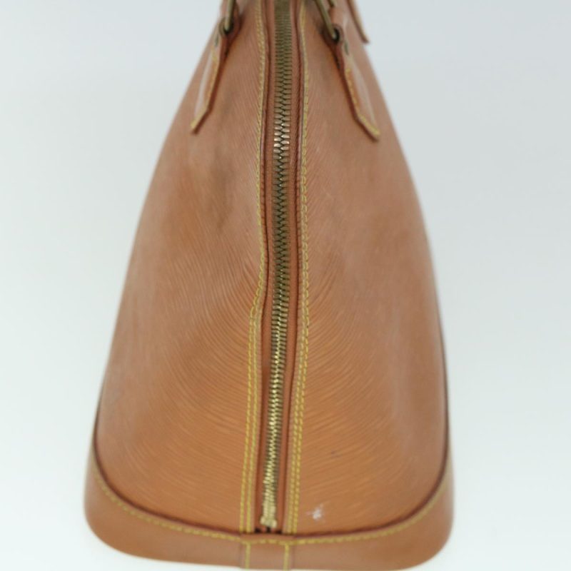 Louis Vuitton Epi Alma Hand Bag Brown M5214D  60296 - Image 5
