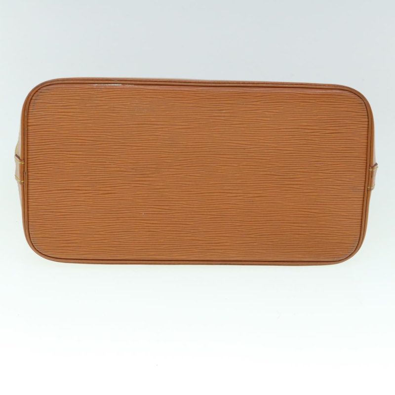 Louis Vuitton Epi Alma Hand Bag Brown M5214D  60296 - Image 6