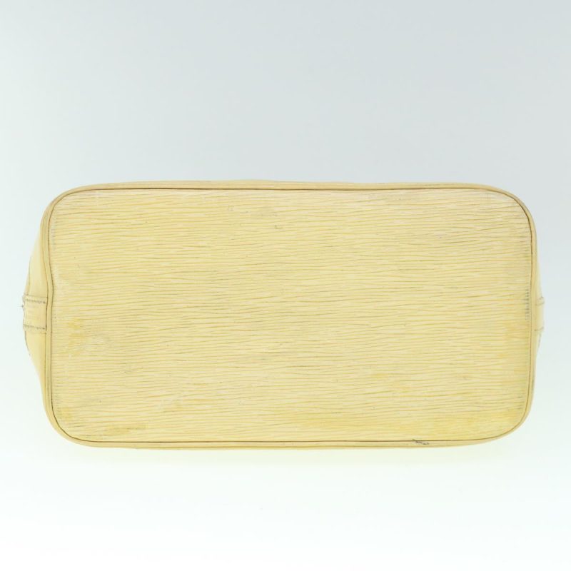 Louis Vuitton Epi Alma Hand Bag Cream Vanilla M5214A  60297 - Image 6