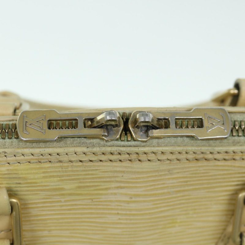 Louis Vuitton Epi Alma Hand Bag Cream Vanilla M5214A  60297 - Image 10
