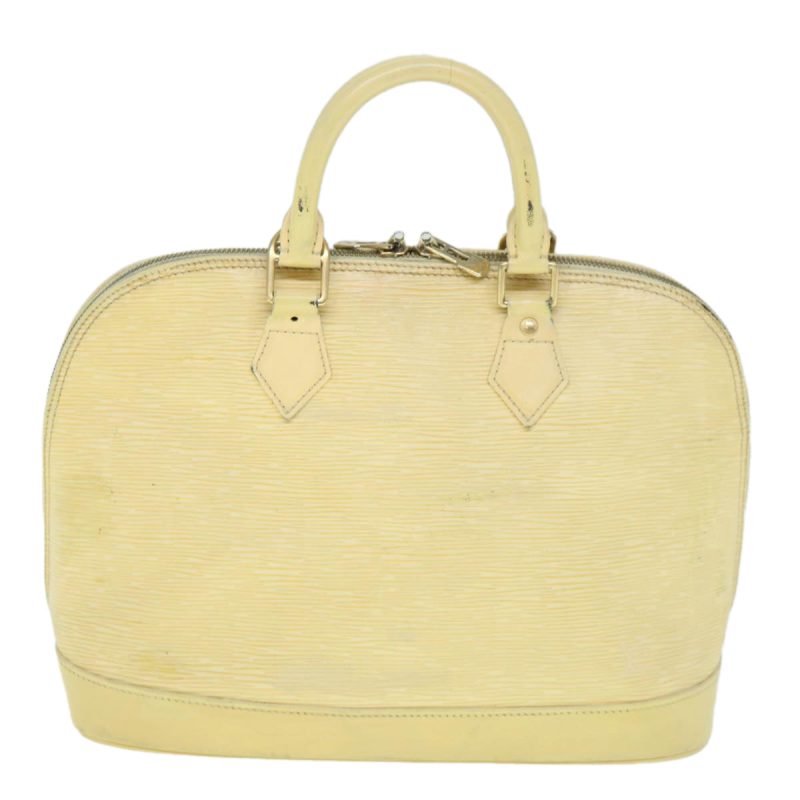 Louis Vuitton Epi Alma Hand Bag Cream Vanilla M5214A  60297 - Image 2
