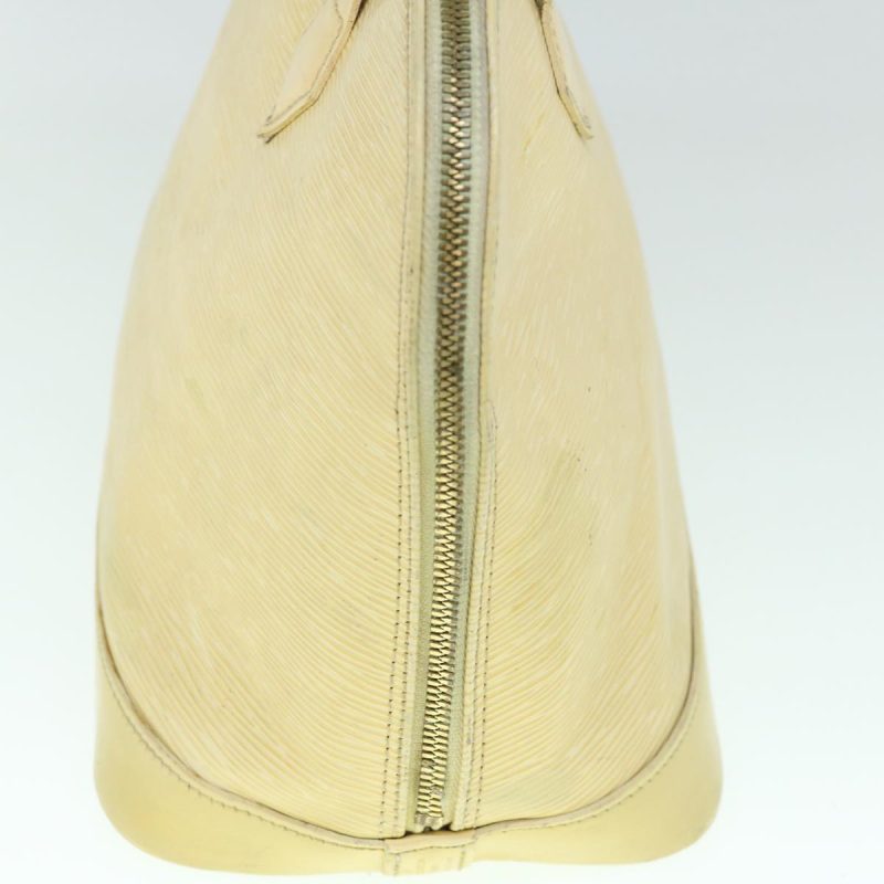 Louis Vuitton Epi Alma Hand Bag Cream Vanilla M5214A  60297 - Image 4
