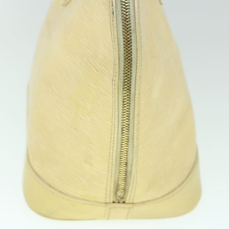 Louis Vuitton Epi Alma Hand Bag Cream Vanilla M5214A  60297 - Image 5