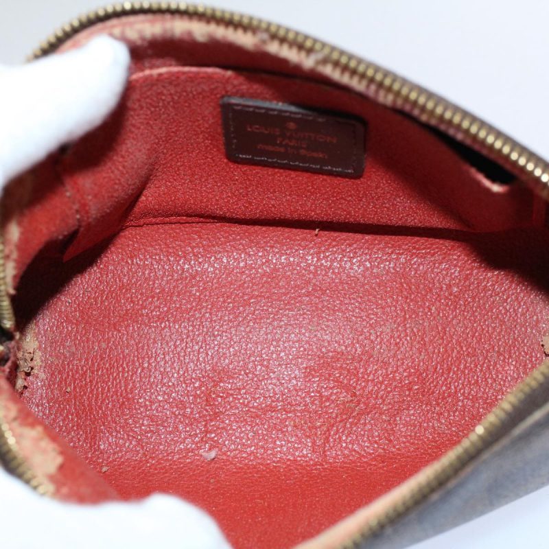 Louis Vuitton Damier Ebene Pochette Cosmetic PM Pouch N47516  60332 - Image 9